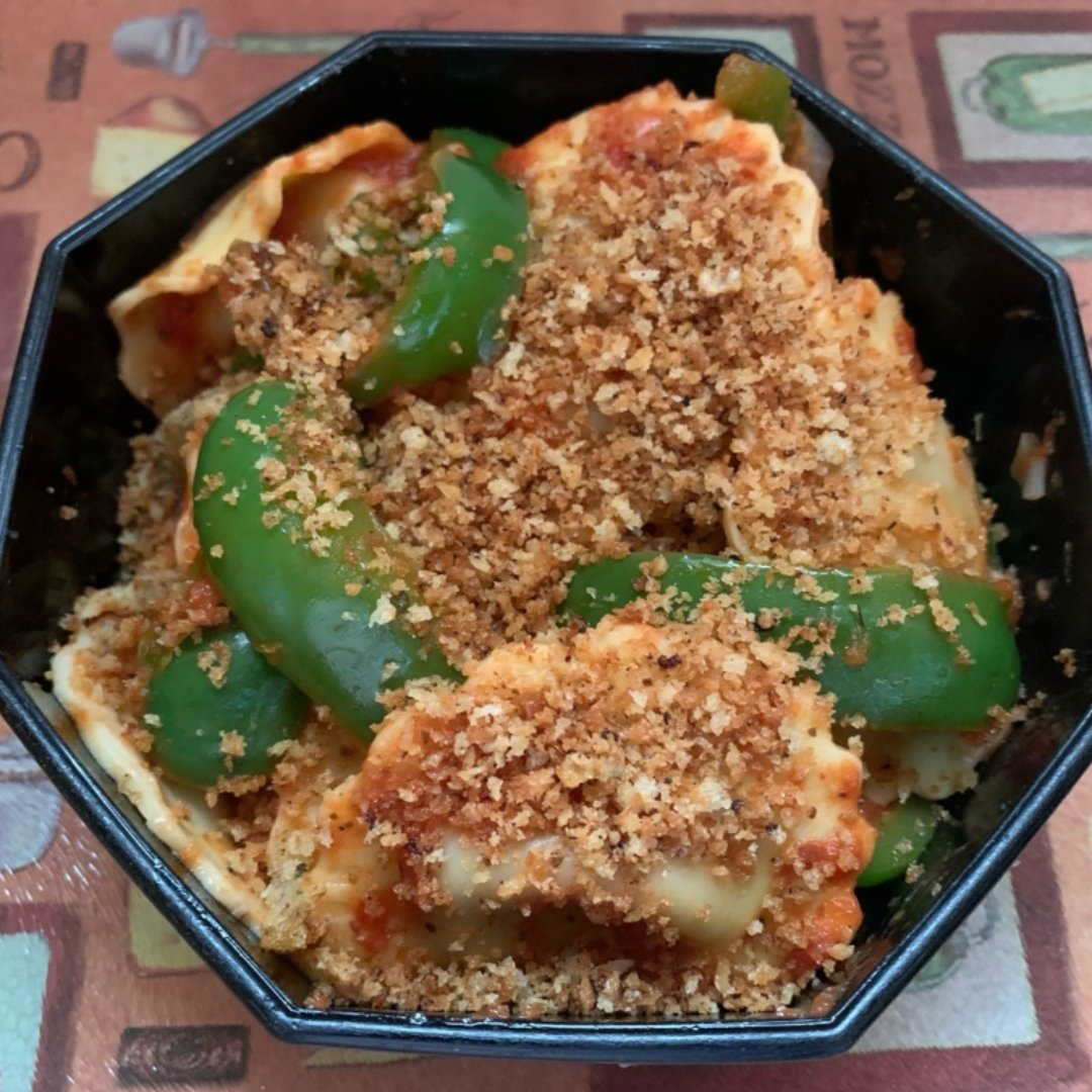 Meatless Friday Veggie and Mushroom Ravioli